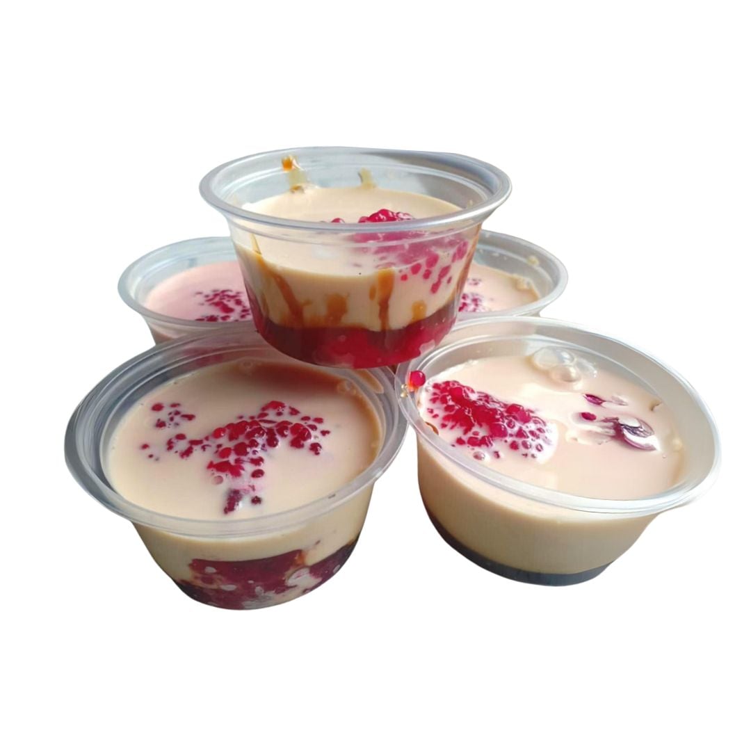 Sago Pearls With Palm Sugar Syrup